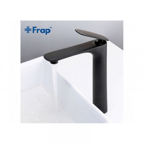 Смеситель для раковины Frap F1052-57 черный/хром