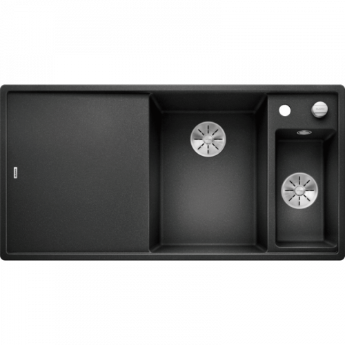 Кухонная мойка Blanco Axia III 6 S доска стекло чаша справа, антрацит