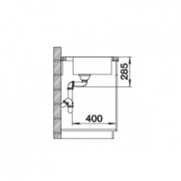Мойка кухонная Blanco Solis 700-IF/A 526127 хром