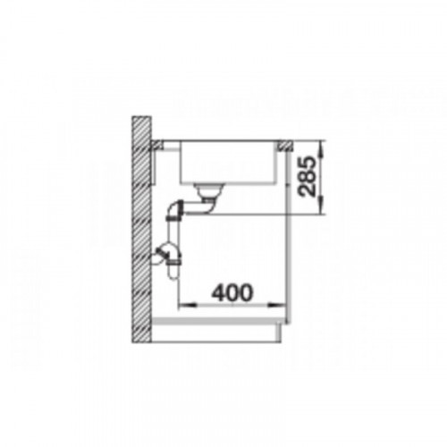 Мойка кухонная Blanco Solis 700-IF/A 526127 хром