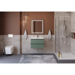 BelBagno Тумба с раковиной Kraft 70 подвесная Еловый матовый