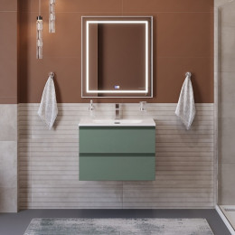 BelBagno Тумба с раковиной Kraft 70 подвесная Еловый матовый