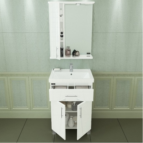 СанТа Мебель для ванной Дублин 60 L, ящик