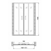 Gemy Душевая дверь Victoria S30192A