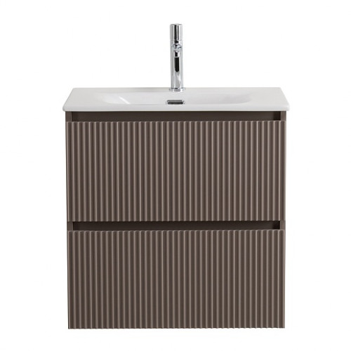 BelBagno Тумба с раковиной Uno mini 50 подвесная Бежевый матовый с раковиной BB-8099-3-50