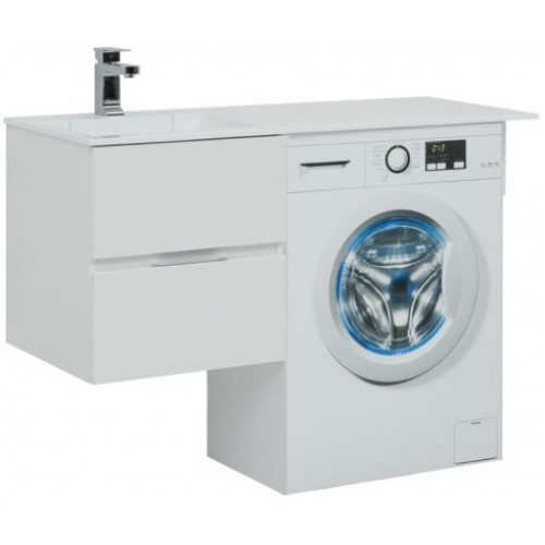 Aquanet Тумба с раковиной Алвита 120 L белая