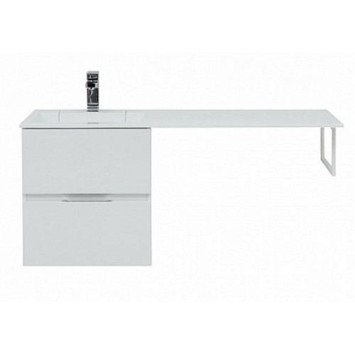 Aquanet Тумба с раковиной Алвита 120 L белая