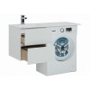 Aquanet Тумба с раковиной Алвита 120 L белая