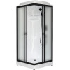 Royal Bath Душевая кабина HP RB 90HP1-M-BL 90x90 стекло матовое профиль черный матовый