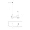 Смеситель для раковины Paffoni Light LIG106CR 293240 хром