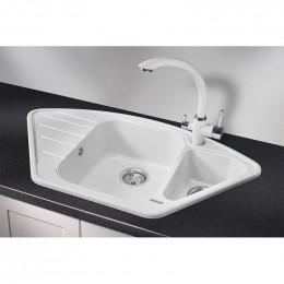 Кухонная мойка Granula GR-9101 89х49 арктик