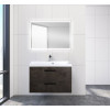 BelBagno Тумба с раковиной AURORA 900 Cemento Scuro