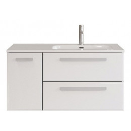 BelBagno Мебель для ванной Eco Cer-N 100-1 R bianco lucido CZR-8095-100-R ручки сатин