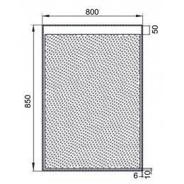 Зеркало Aquanet Палермо 8085 LED