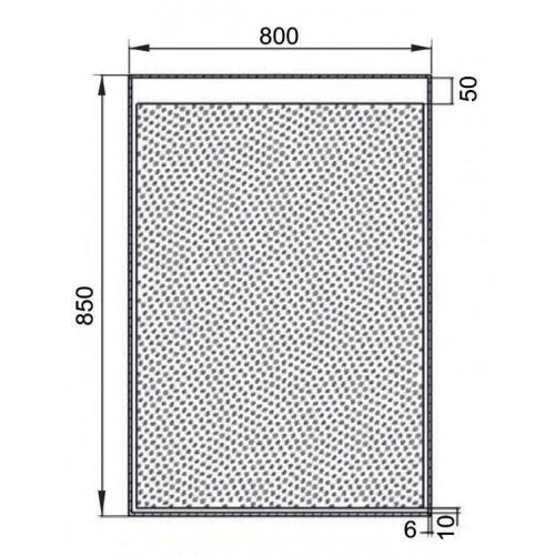 Зеркало Aquanet Палермо 8085 LED