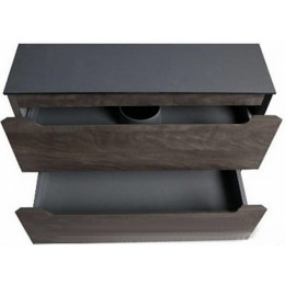 BelBagno Тумба под раковину ART-HPL 800, 2 ящика, Olmo Nero