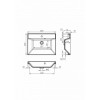 BelBagno Мебель для ванной AURORA 600 Pino Pasadena, TCH