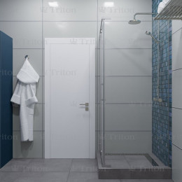 Triton Душевой уголок Терра-Хром 90x90