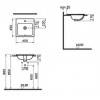 Vitra Раковина "S20" 5463B003