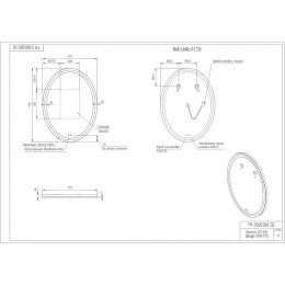 Зеркало LED 040 DESIGN 57