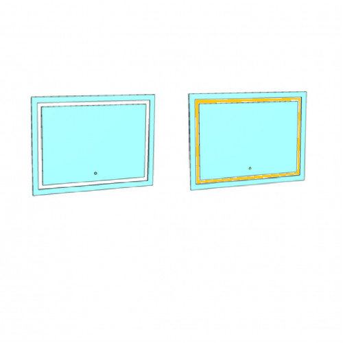 Зеркало Corozo Барго 60 LED SD-00001116,белый