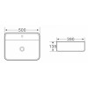 BelBagno Накладная раковина BB1321 50 см