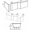 Jacob Delafon Фронтальная панель Bain-Douche Malice 160 E6D067-00