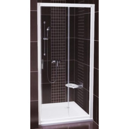 Ravak Душевая дверь в нишу BLDP2-120 Transparent, профиль белый
