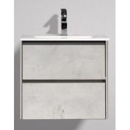 BelBagno Тумба с раковиной PIETRA 600 Stucco Cemento Leggero