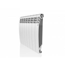 Радиатор биметаллический Royal Thermo BiLiner 350 Bianco Traffico 8 секций, боковое подключение