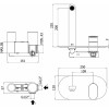 Смеситель для раковины Paffoni Candy CA105CR
