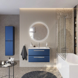 BelBagno Мебель для ванной Eco Cer-N 80 CZR-8095-80 sapfiro ручки серые
