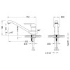 Комплект смесителей Lemark Point "3 в 1" LM0381C