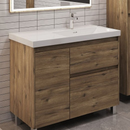 Aquanet Мебель для ванной Nova Lite 2.0 100 R дуб рустикальный