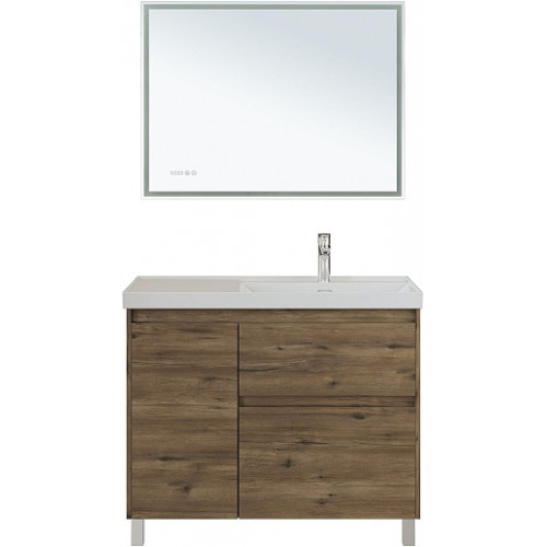 Aquanet Мебель для ванной Nova Lite 2.0 100 R дуб рустикальный