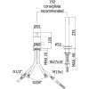 Смеситель на борт ванны Paffoni Light LIG048CR 243343 хром