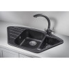 Кухонная мойка Granula GR-9101 89х49 черный