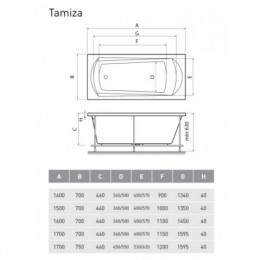 Relisan Экран фронтальный Tamiza