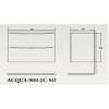 BelBagno Мебель для ванной ACQUA 900 Rovere Nature Grigio, TCH
