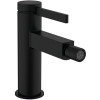 Смеситель для биде Hansgrohe Finoris 76200670 с донным клапаном черный матовый