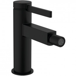 Смеситель для биде Hansgrohe Finoris 76200670 с донным клапаном черный матовый