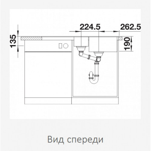 Мойка Blanco Legra 6 S Silgranit 522209 белый