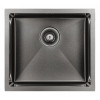 Мойка для кухни Paulmark Marx PM214844-GM 48х44 вороненая сталь