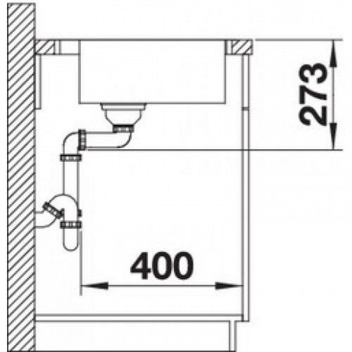 Кухонная мойка Blanco Zerox 400-IF/A Durinox