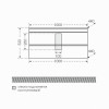 СанТа Мебель для ванной Марс 100, подвесная, Elen 100