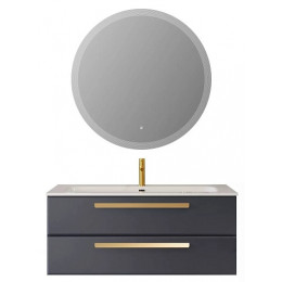 BelBagno Мебель для ванной Eco Cer-N 120 CZR-8073-120 grafito ручки сатиновое золото
