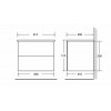 BelBagno Мебель для ванной ETNA 600 Rovere Grigio