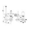 Смеситель для раковины Paffoni Light LIG105ST70 293237 сталь