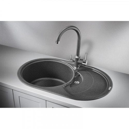 Кухонная мойка Granula 7801bg графит