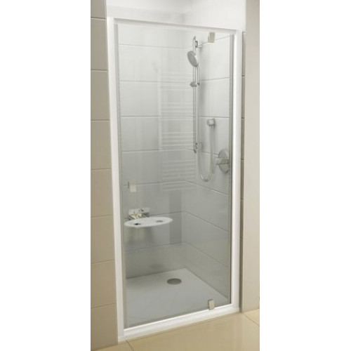 Ravak Душевая дверь в нишу PDOP1-90 Transparent, профиль белый
